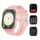 Smart watch with full touch screen, call, message reminder and other functions, compatible with iPhone/Android phones