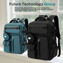 Fashionable large capacity multi pocket multifunctional outdoor travel backpack, handbag hiking bag suit - M & M Global