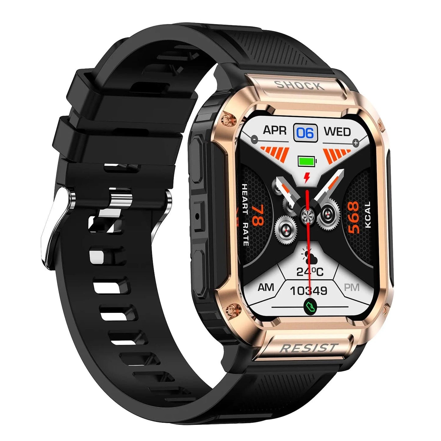Smart watch, wireless call/dial, multi-sport mode, call reminder and rejection, SMS reminder, message reminder viewing, multiple