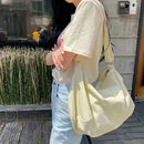 Women Shoulder Bag Large Canvas Crossbody Bags For Women Fashion Korean Female Student School Bag Chic Messenger Bag Handbags - M & M Global