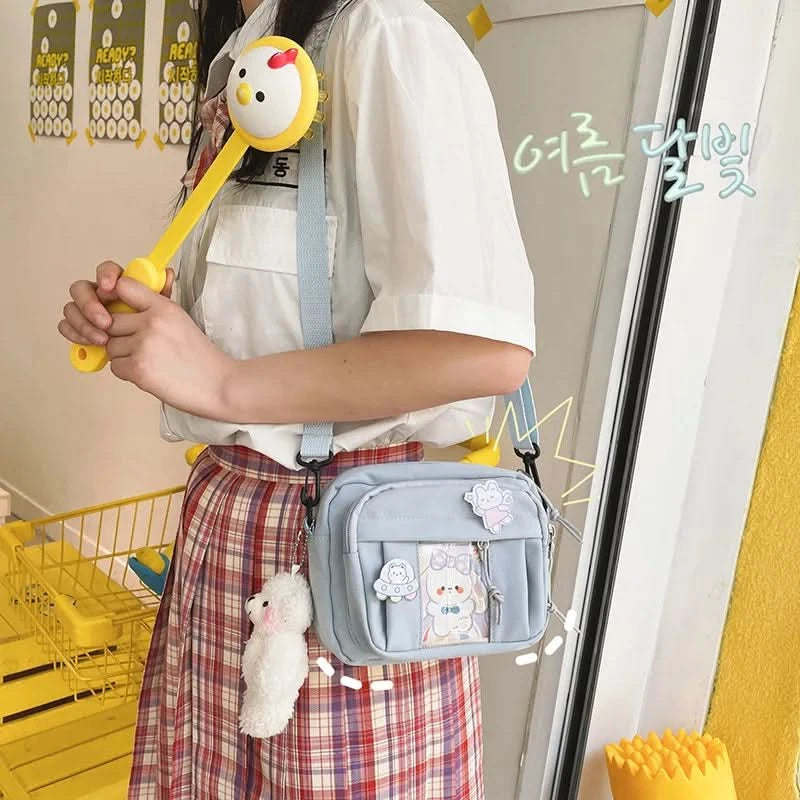New Kawaii Bag Girls New JK Transparent Bag Small Crossbody Bag For Women Purses and Handbags Shoulder Bag Itabag Bolso - M & M Global