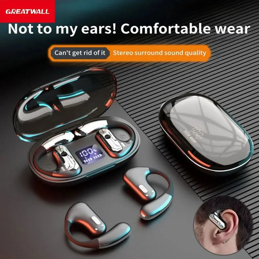 GreatWall new low-latency gaming headphones, compact, portable wireless headphones, film and television music headphones