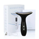 Neck Beauty Device EMS Microcurrent Chin Facial Lifting LED Firming Rejuvenation Anti Wrinkle Skin Care Face Massager - M & M Global