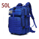 25L/50L Sturdy Nylon Waterproof Tactical Sports Trekking Fishing Hunting Camping Hiking Bag Backpack Outdoor Rucksacks - M & M Global