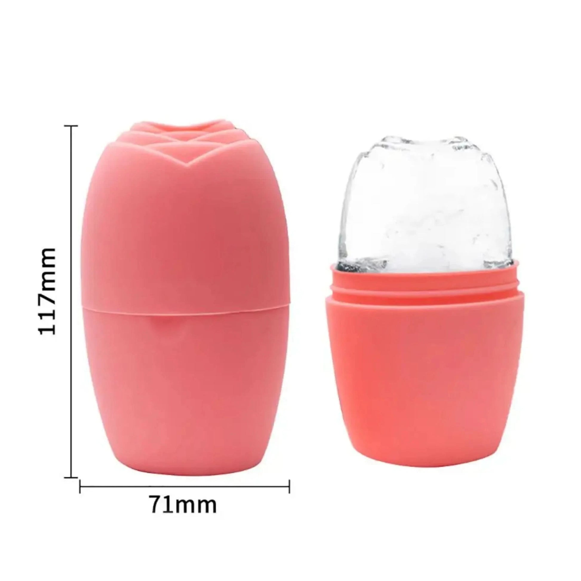 Skin Care Face Lifting Contouring Tool Silicone Ice Cube Trays Ice Globe Ice Balls Face Massager Facial Roller Reduce Acne - M & M Global