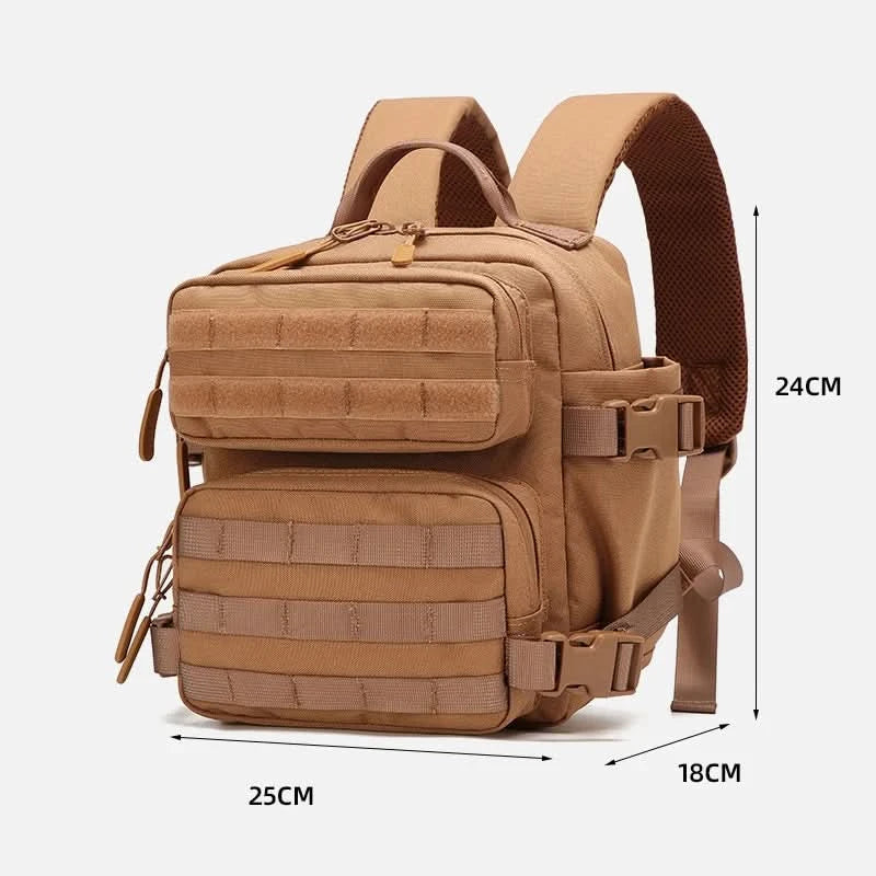 New Camping Hiking Backpack Tactical Molle 900D Men&Women School Bag Outdoor Gym Ruckdack Shoulder Pack with Dual Cup Holder - M & M Global