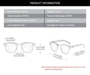 Classic Half Frame Polarized Sunglasses Men Women Retro Rivet Small Sun Glasses Male Popular Black Anti Glare Travelling Shades - M & M Global