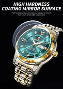 Casual Business Movement Fashion Quartz Wristwatches Gold Diamond Clock Men Luxury Watch Automatic Watches Mens Gifts Relojes - M & M Global