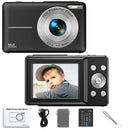 HD 1080P 2.4 inch digital Camera Rechargeable Cameras with 16x Zoom Compact Camera 44MP Cameras for kids Beginner Camera - M & M Global