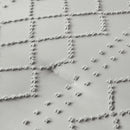 Tufted Boho Comforter Set - Farmhouse Shabby Chic Embroidery Bed Set, Soft Jacquard Comforter, Queen, King