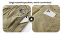 2025 Plus Size Vest Jacket for Men Summer New Sleeveless Jacket Waistcoat for Hiking Camping Fishing Wear Vests Big Pockets