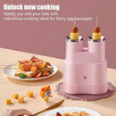 Double-tube Automatic Egg Roll Maker, Hot Dog Roll Maker Egg Cooker, Non Stick Omelet Maker, 7min Fast Cooking, Egg Hot Dog Brea - M & M Global
