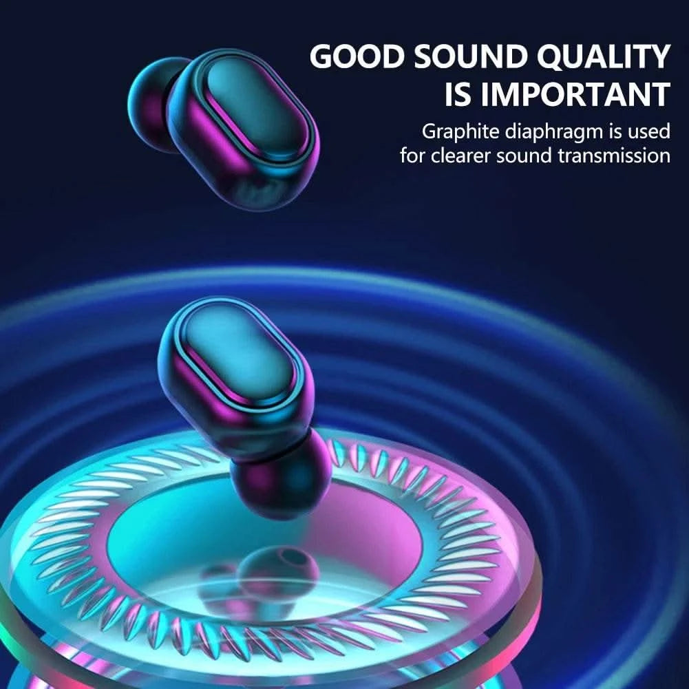 E7S TWS Wireless Headphones Bluetooth Earphones HIFI Lossless Sound Headsets Sport Waterproof Earbuds For All Smartphones - M & M Global