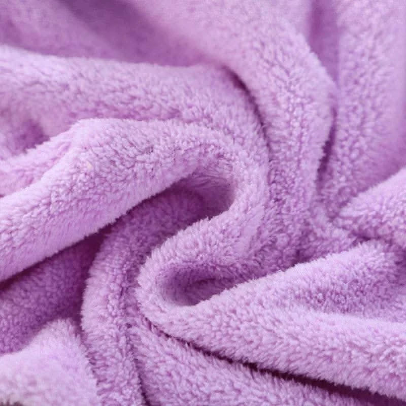 Dry Hair Cap Sports Towel Fiber Super Fine Adult Bath Towel Towels Bathroom Soft Turban for Hair Drying Miss Serviettes Face Wet - M & M Global