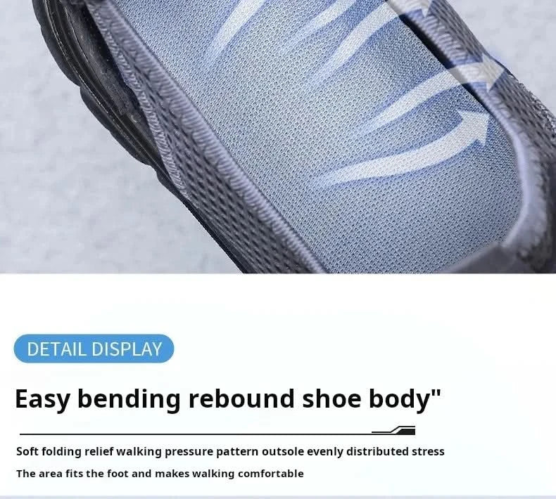 Summer New Men's Baotou Casual Net Surface Breathable Beach Shoes Lightweight Non-slip Sandals for Men sandal casual sneakers - M & M Global