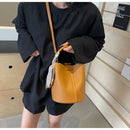 Senior Sense Retro Color Small Bag Women's New Crossbody Bag Super Fire Bucket Bag - M & M Global