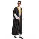 Muslim Arab Men Thobe Thawb Caftan Eid Jubba Thobe Mens Cardigan Abaya Long Dress Ramadan Robe Saudi Arab Musulman Caftan Dubai - M & M Global