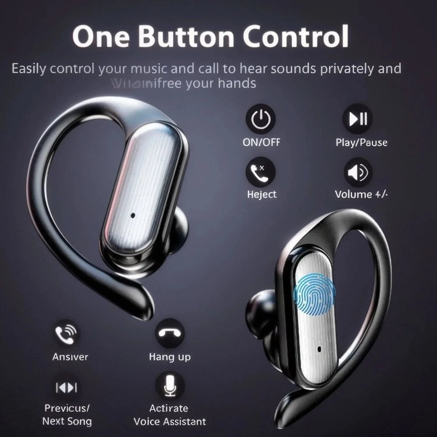 Sony TWS Bluetooth Earphones Wireless Earbuds Touch Headphones Sports Headset Cable Noise reduction Air Pro Hi-Fi HD Call Stereo