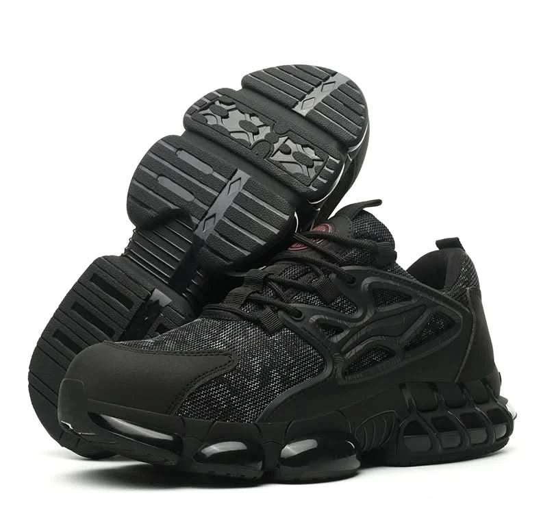 Protective Safety Shoes Men Anti-smash Anti-puncture Steel Toe Work Shoes Breathable Security Industrial Shoes Men Safety Boots
