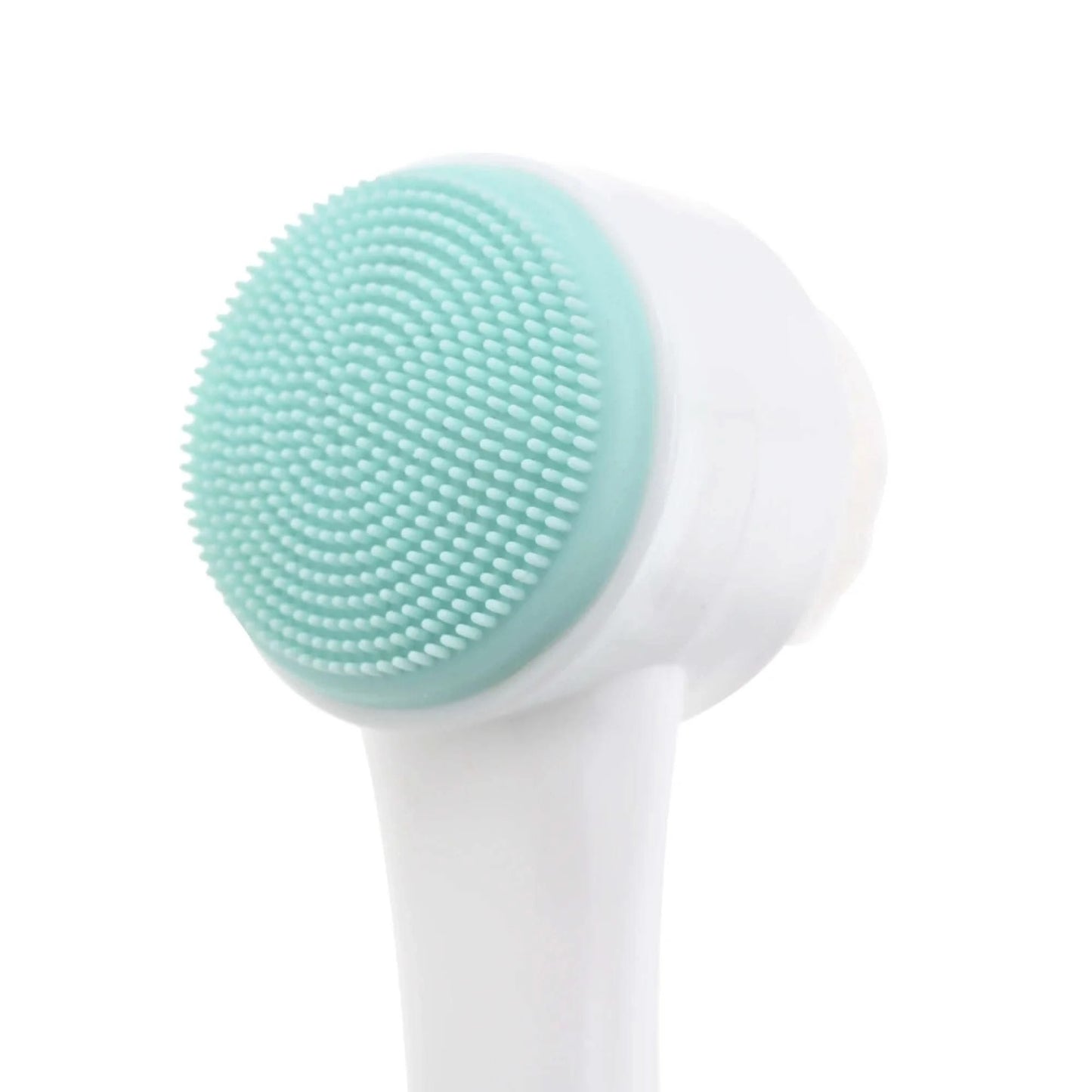 3D Bilateral Silicone Facial Cleanser Manual Massage Facial Brush Soft Bristles Silicone Double-Sided Face Brush Cleaning Tools - M & M Global
