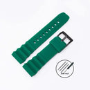 Silicone Watch Band 20mm 22mm For Rolex SUBMARINER Waterproof Diving Bracelet For Citizen For Seiko SKX007 SRP777J1 Sports Strap - M & M Global