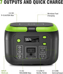 600W/300W/200W Portable Power Station,110V AC Outlets Solar Generator Storage Energy Power Bank For Camping Travel RV Trip Home - M & M Global