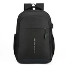 Mens BackPack LargeCapacity Simple Fashion Travel Female Student ComputerBag - M & M Global