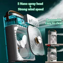 New 3 In 1 Fan AIr Conditioner Household Small Air Cooler LED Night Light Portable Humidifier Air Adjustment Fan Office Home Fan - M & M Global