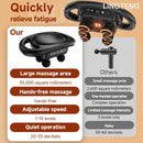 LINGTENG Massage Gun Deep Tissue Massager - 6 Heads, 9 Gears 4 Modes, Handheld Back Muscle Percussion, Perfect Gift