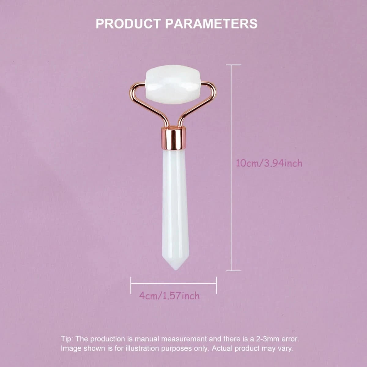 Natural Jade Roller Massager Eye Roller Face Massager Beauty Skin Care Massage Tool Mini Portable Body Eye Massager Face Roller - M & M Global
