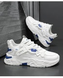 Student height increasing shoes four season new thick sole men's casual sports shoes soft sole comfortable outdoor running shoes - M & M Global