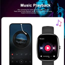 Smart watch, custom wallpaper, call reminder/rejection, multiple sports modes, music playback, unisex, suitable for iOS/Android