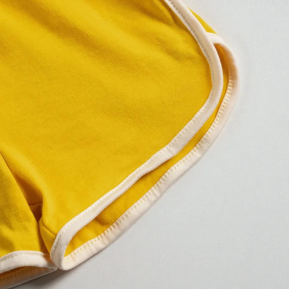Summer 2pcs Children Clothes Sets Korea Moon Print Outfits Muslin Patchwork Casual Suits Kids Shorts T-shirt Boys Girls Outfits - M & M Global
