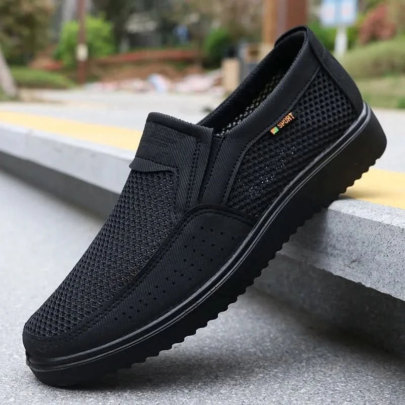 Lightweight low-top walking sneakers for outdoor, fishing, park and sports Rubber sole Breathable loafers for men - M & M Global