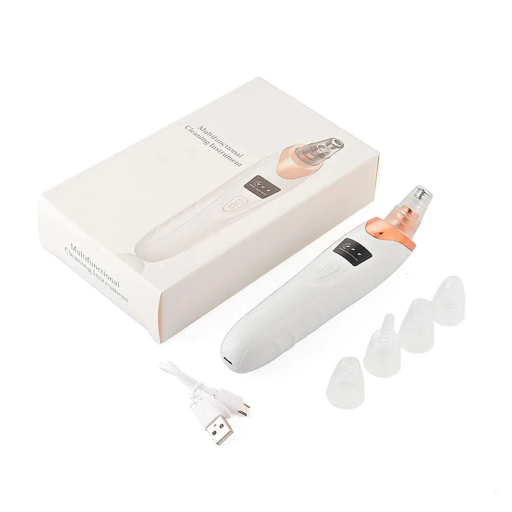 Nose Blackhead Remover Face Cleansing Beauty Machine Facial Suction Cleaner Pimple Dead Skin Remover Extractor Skin Care Tools - M & M Global