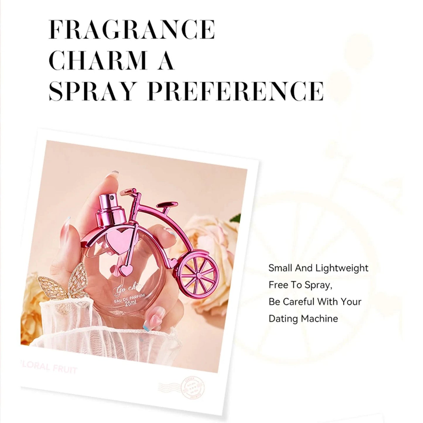 Bike Styling Perfume,Refreshing Oriental Floral Fragrance Parfum Spray With Gift Box Package Lasting And Charming Personal Perfu