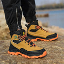 Safety Shoes Men Boots High Top Work Sneaker Steel Toe Industrial Shoe Anti-smash Puncture-Proof Work Boots Indestructible Shoes