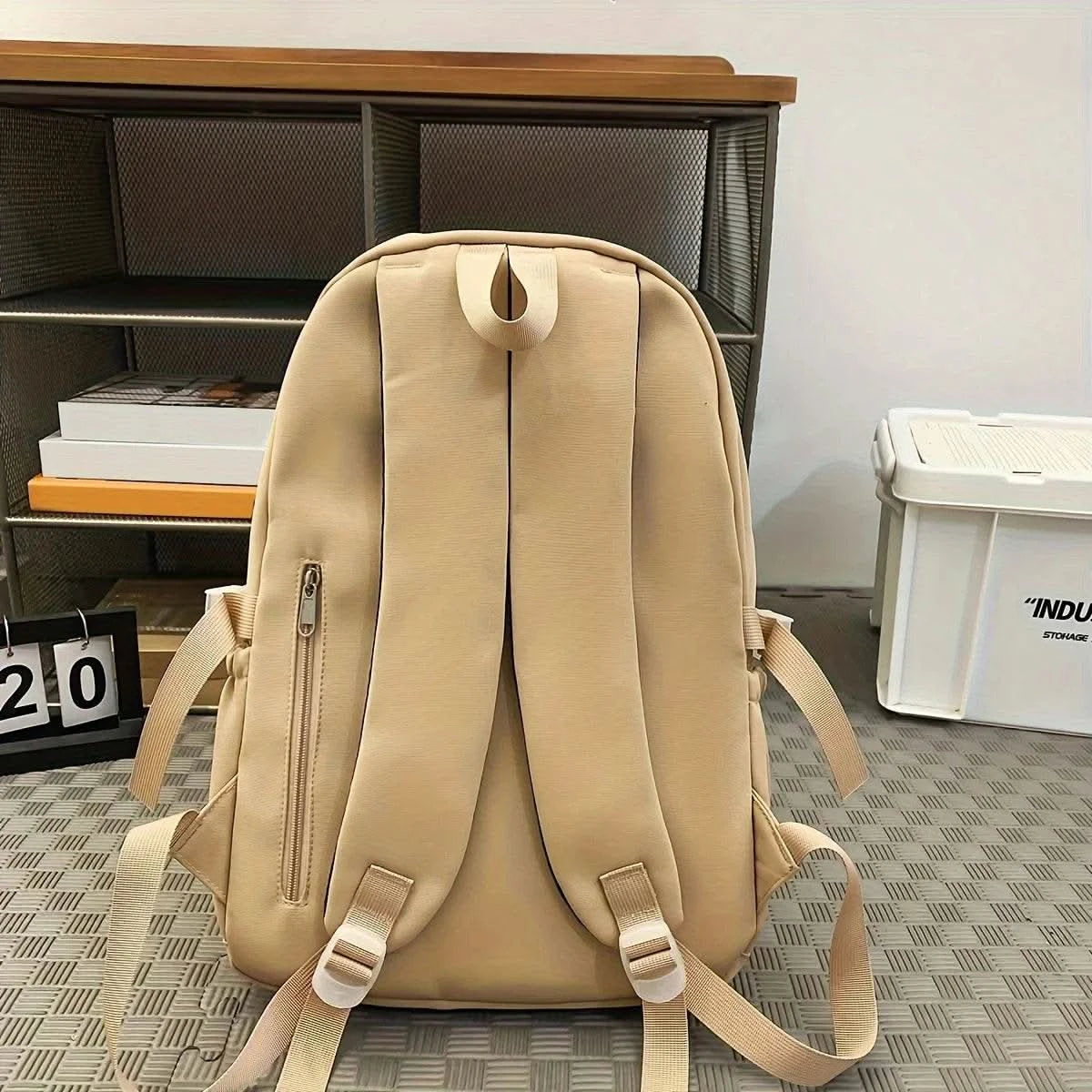 Backpack Simple Large Capacity Sports Travel Backpack Junior High School Leisure Backpack Tutorial Bag - M & M Global