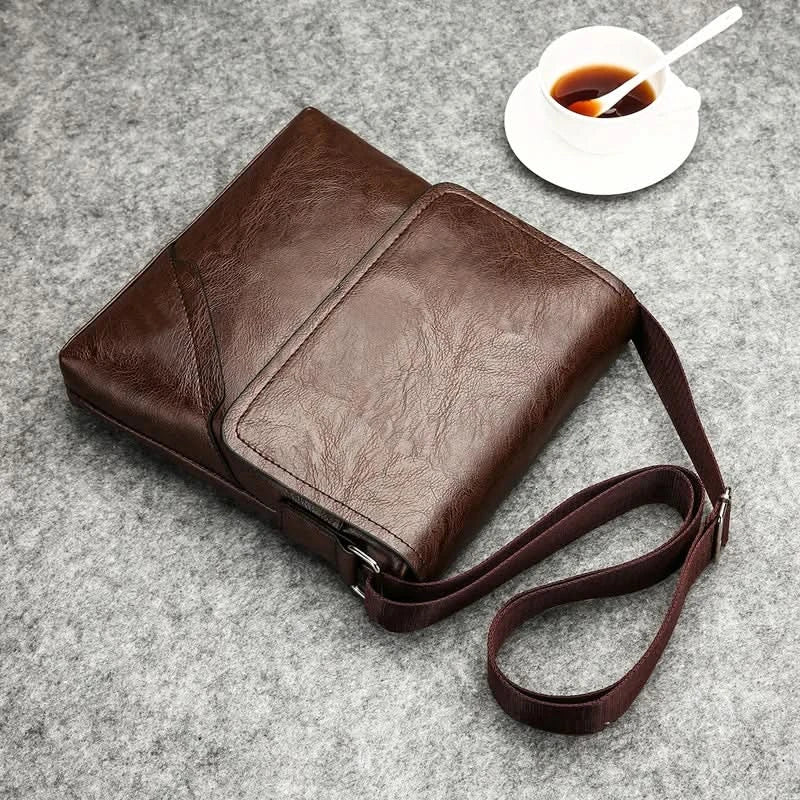 Men's crossbody bag, travel shoulder bag, lightweight men's wallet, small casual crossbody bag, work travel - M & M Global