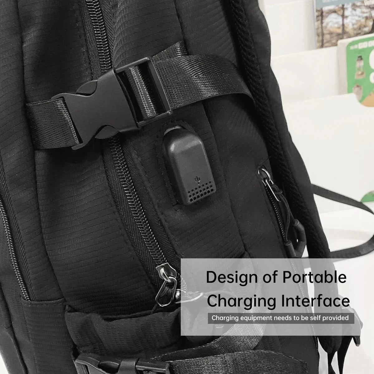 Schoolbag Unisex New Japanese Simple High School Student Junior High School Student Large-Capacity Backpack - M & M Global