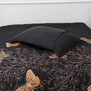 Elegant butterfly hot stamping design printed Comforter sets, 100% microfiber comfortable and breathable, machine washable