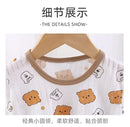 New Kids Boys Girls Summer Clothing Sets Children Cute Cartoon Print Short Sleeve T-Shirt Tops with Shorts Toddler Baby Pajamas - M & M Global