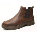 Anti-smash and anti-puncture work shoes high top four seasons safety shoes