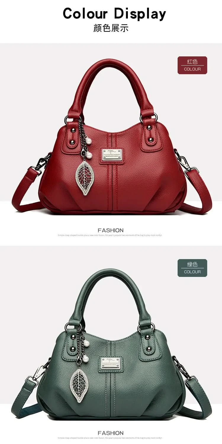 Women'S Bag 2025 New Designer Mid Year Lady Mom Crossbody Large High-Capacity Handbag - M & M Global