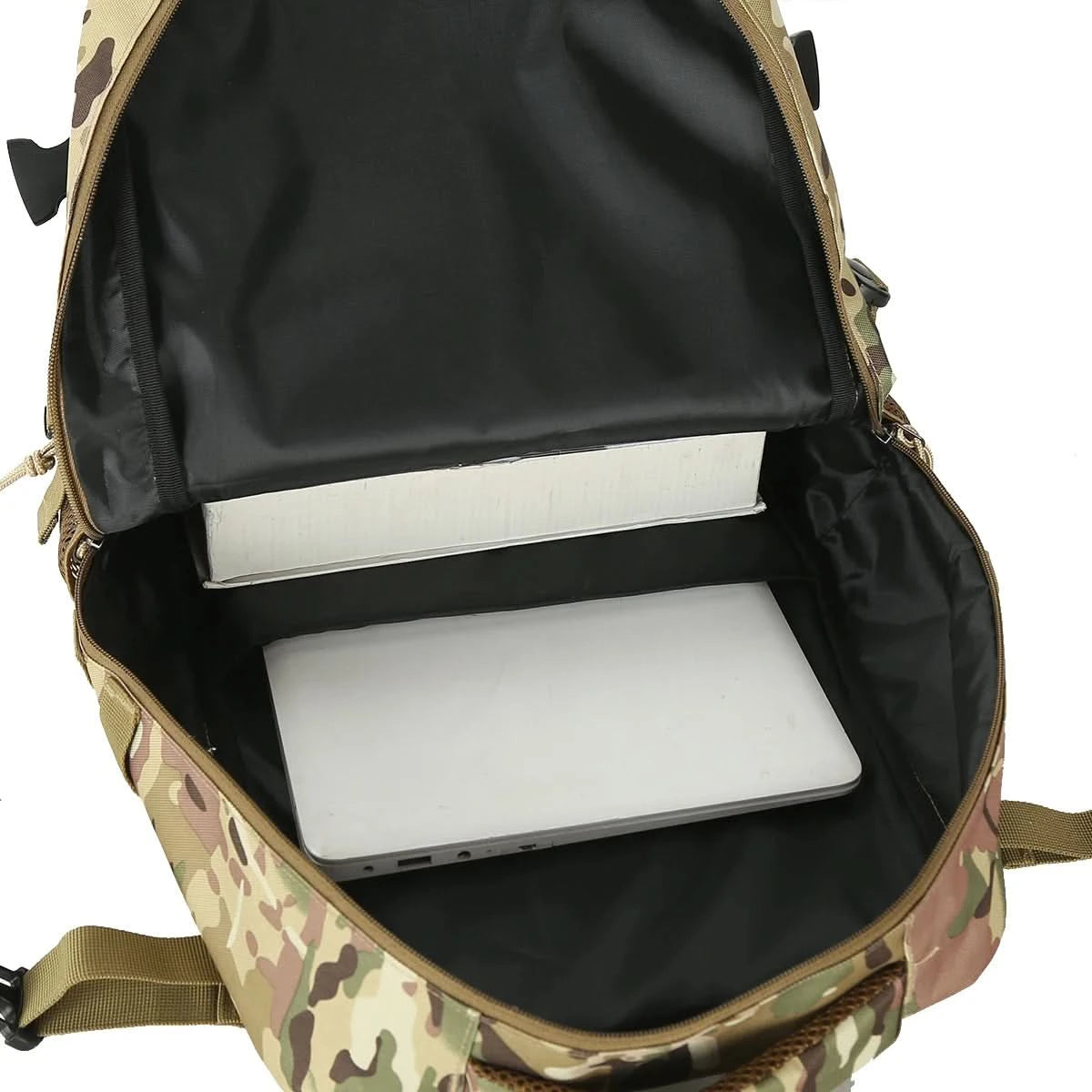 Multifunctional Tactical Backpack Camouflage Cycling Backpack Outdoor Waterproof Travel Hiking Mountaineering Leisure Sports Bag Outdoor Backpack - M & M Global