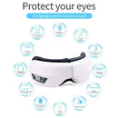 Smart Eye Massager Rechargeable Eye Mask For Dark Circles, Puffiness Dry Eyes Fatigue Relief Perfect For Sleep & Travel - M & M Global