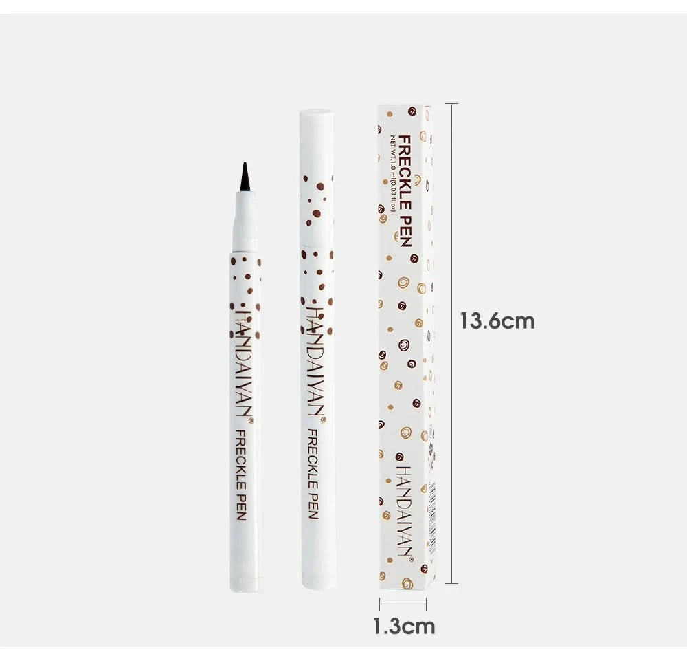 HANDAIYAN Natural Fake Freckle Pen Quick-Drying Waterproof Spot Pencil Makeup Tool for Facial Lifelike Fake Freckles Cosmetics - M & M Global