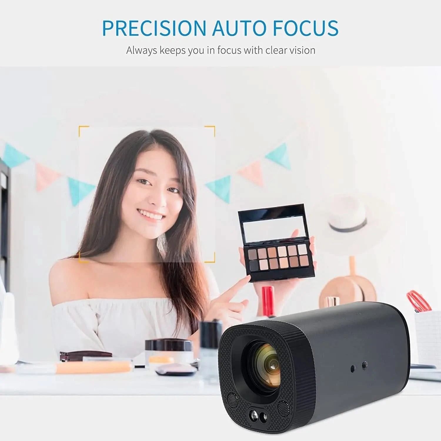 FEELWORLD Professional Streaming Camera HV10X Live Webcam Auto Focus Smart Frame Capture Everyone Full HD 1080P60fps USB3.0 HDMI - M & M Global