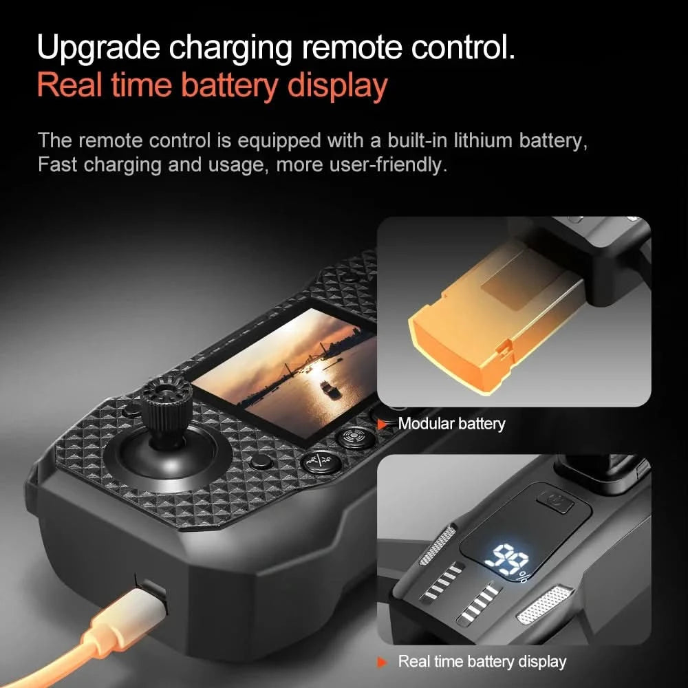 Xiaomi Mijia M6 Drone 8K Professional HD Camera Drones 5G WIFI FPV Video 4k UAV With screen Remote control RC Quadcopter Dron - M & M Global