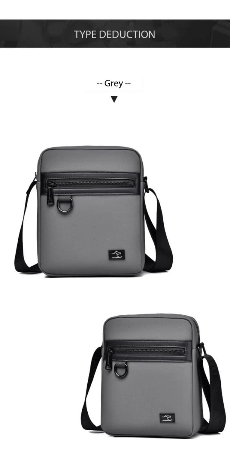 New Kangaroo Luxury Brand Business Messenger Bag Men  Crossbody Bag Man Shoulder Bags Male Oxford Casual  Business Handbag - M & M Global